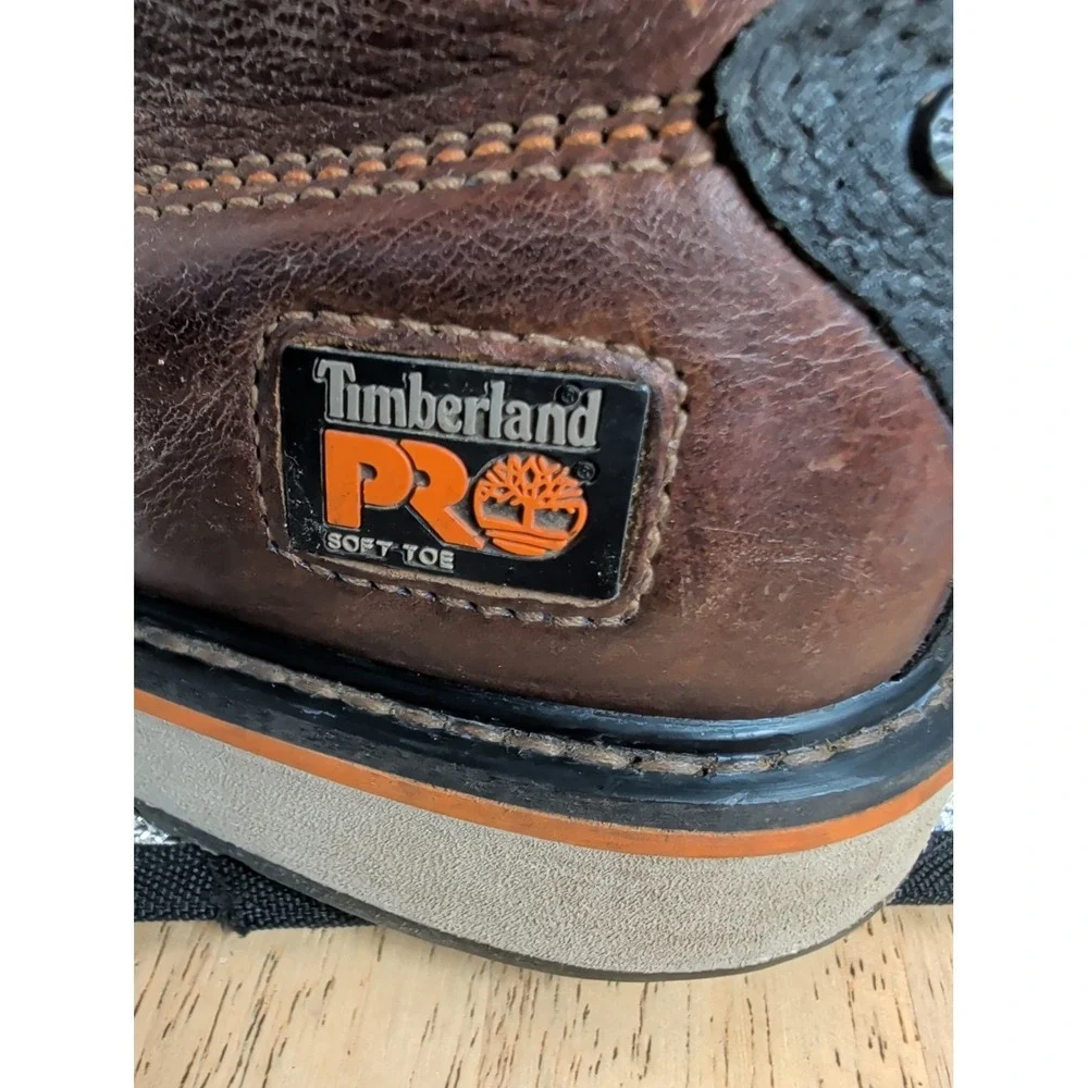 Timberland PRO Gridworks Waterproof Worksite Boots Mens 12 Wide Fast Ship